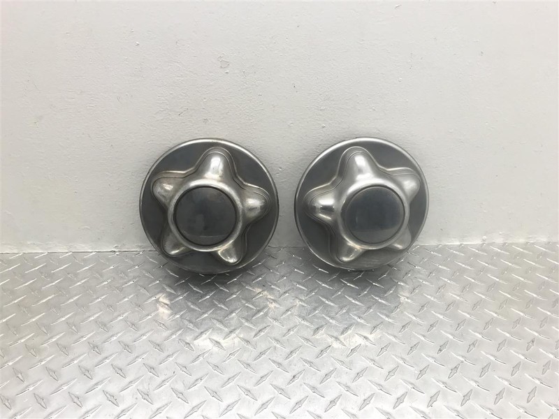 2000-2004 00-04 FORD F150 16X7 5 SWIRL CENTER CAPS SET OF 2 OEM YL341A096DA