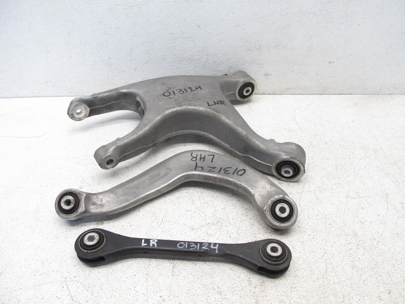 09-17 AUDI 8R Q5 SUSPENSION CONTROL ARM SET REAR LEFT DRIVER OEM 013124