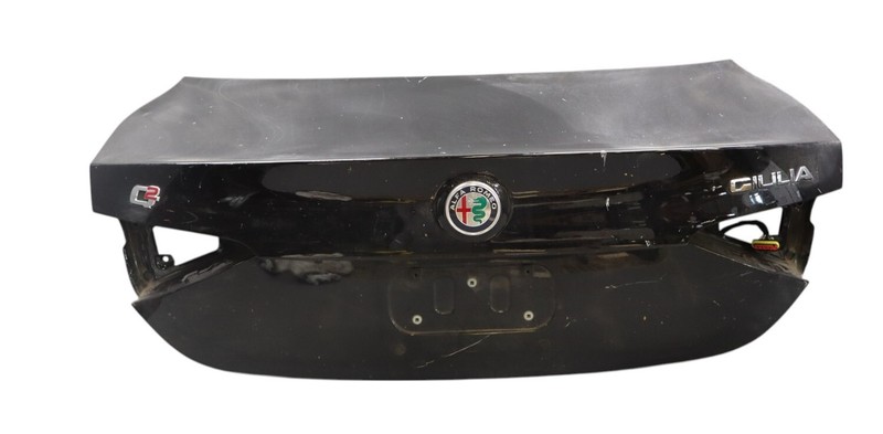 17-23 Alfa Romeo 952 Giulia Rear Trunk Lid Shell Cover Assembly Black Oem
