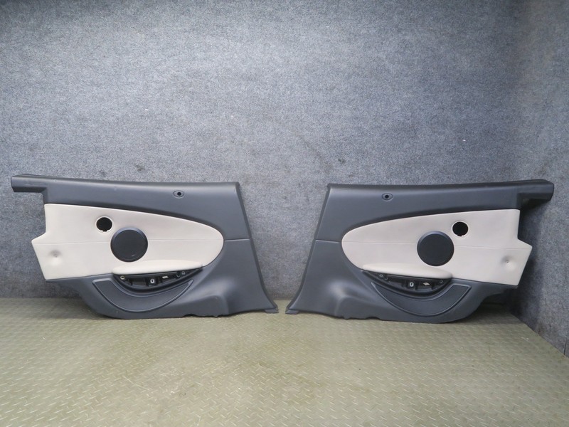 2007 BMW E64 M6 CONVERTIBLE REAR INTERIOR QUARTER TRIM COVER PANEL SET OF 2