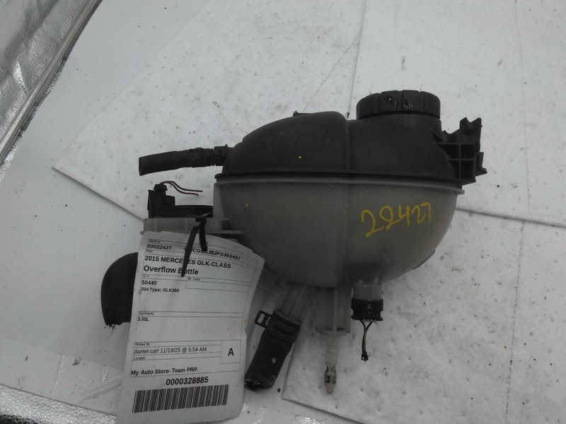 2015 Mercedes-Benz GLK-Class Engine Coolant Reservoir Black OEM 2045000749