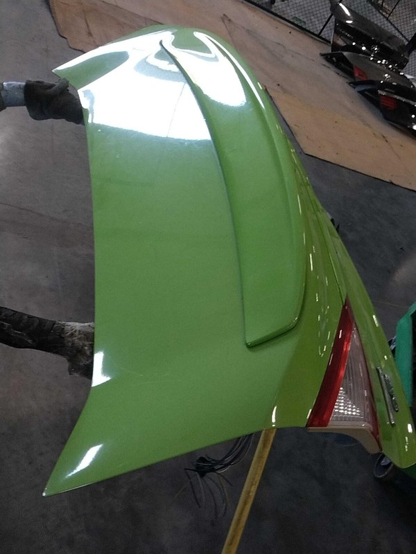 2015 Ford Fiesta OEM Deck Lid Trunk Lid Green Used 4DR SED 93K Miles