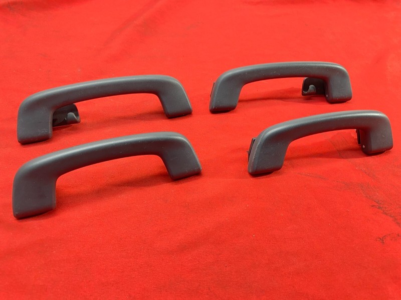 12-19 BMW F10 F30 3/5 Series M3 M5 Front & Rear Roof Grab Handle Black Set! OEM✅