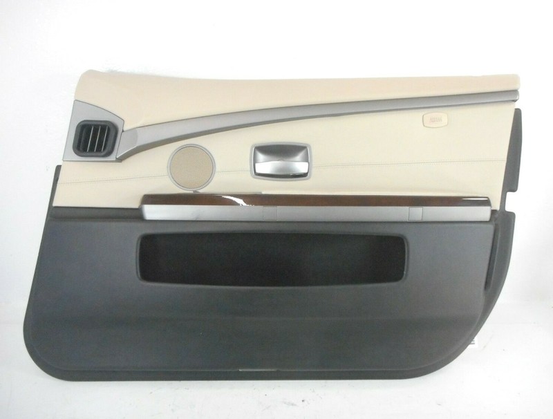 06-08 BMW 750i 750Li Front Interior Door Trim Panel Passenger Right OEM