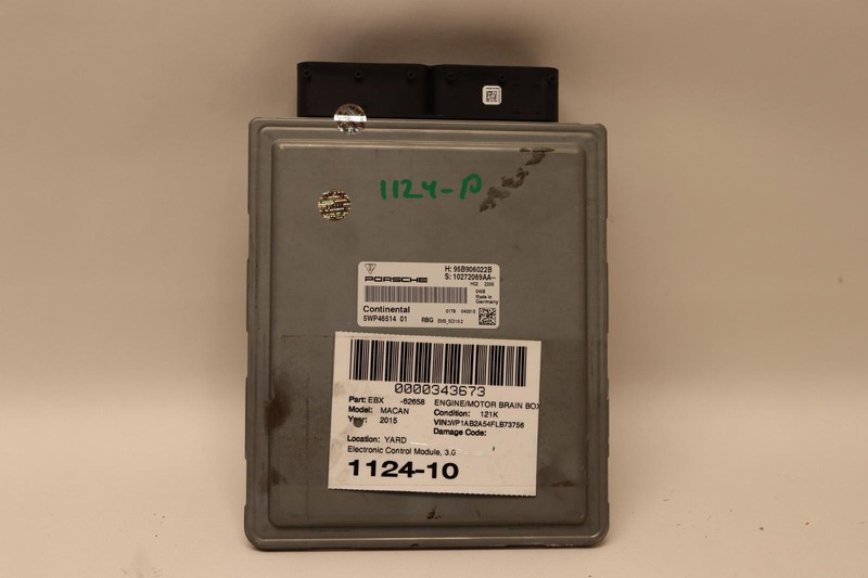 2015-2018 PORSCHE MACAN 3.0L ECM ENGINE COMPUTER CONTROL MODULE BRAIN OEM