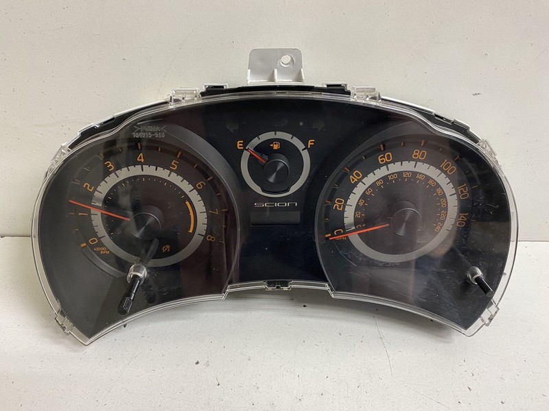 2015 Scion TC Series 9.0 Speedometer Gauge Cluster Orange Trim Panel 83800-21500