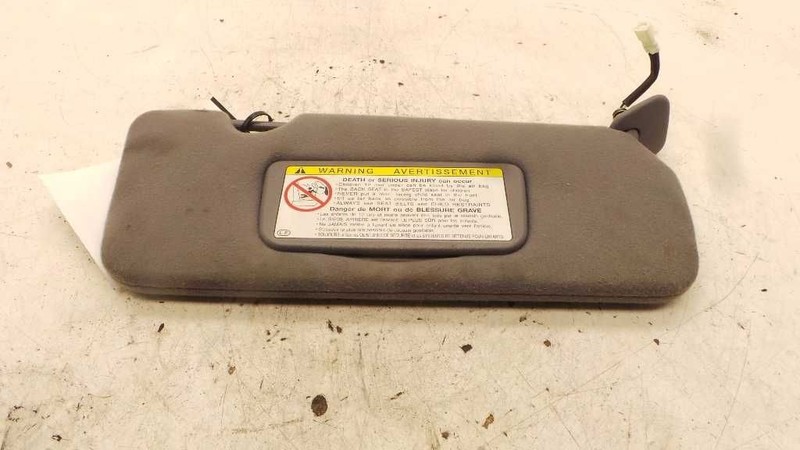 Passenger Sun Visor Illuminated Fits 00-01 LEXUS ES300 110197