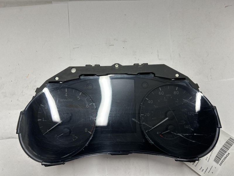 2015 NISSAN ROGUE Speedometer cluster VIN K 1st digit Korea 61k miles OEM 15