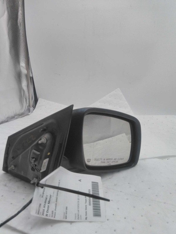 Used Right Door Mirror fits: 2016 Dodge Journey Power heated power folding paint
