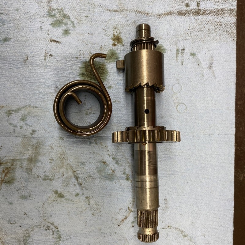 2006 HONDA CRF100F motor kick starter shaft good