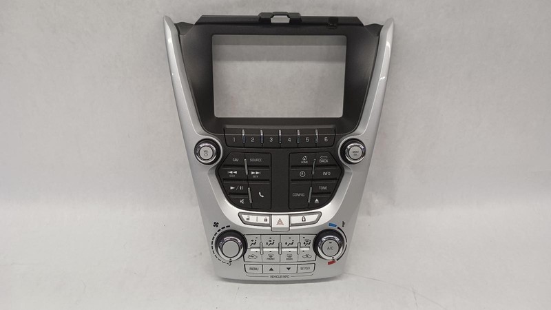 12-'15 CHEVROLET EQUINOX radio control panel C67 OEM 1 Year Warranty!