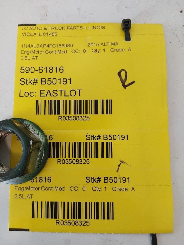 Engine ECM Electronic Control Module 1.8L Fits 13-15 SENTRA 3508325