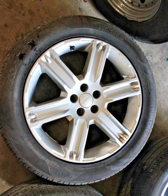 2012-2015 Land Rover RANGE ROVER EVOQUE Wheel 19x8 6 spoke OEM NO TIRE #2