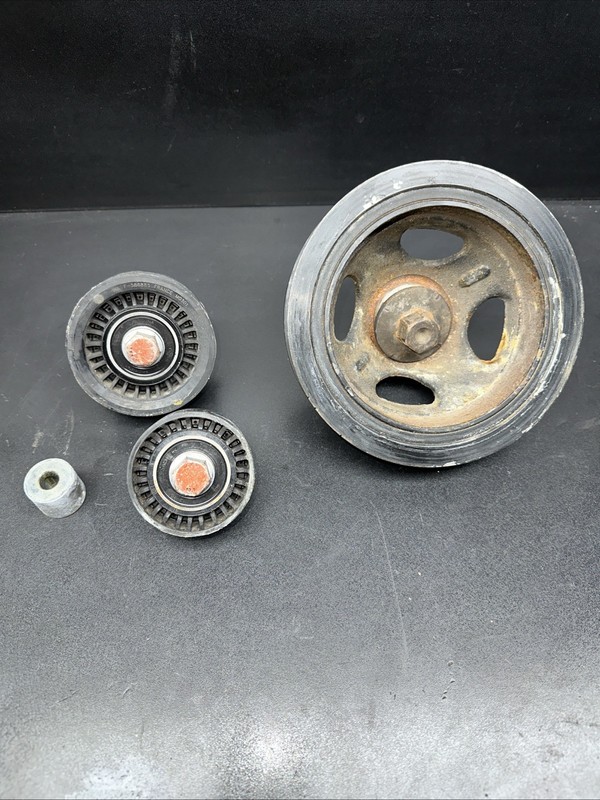 16-20 INFINITI Q50 17-20 Q60 CRANKSHAFT HARMONIC BALANCER PULLEY SET 3.0L