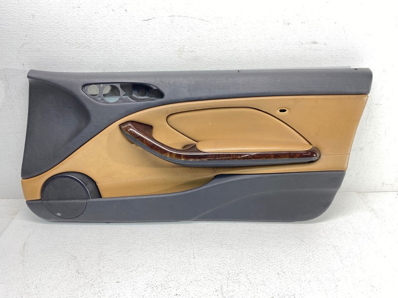 99-06 BMW E46 3 Series M3 2-Door Right Passenger Door Panel Card Trim Brown OEM✅