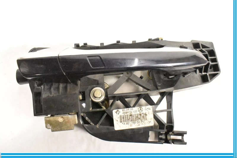 07-13 Mercedes W221 S550 S63 AMG Rear Right Side Exterior Door Handle Blue OEM