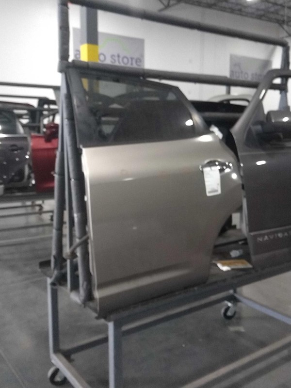 2010 Nissan Rogue Left Rear Door Grey OEM Dents & Scratches 443992