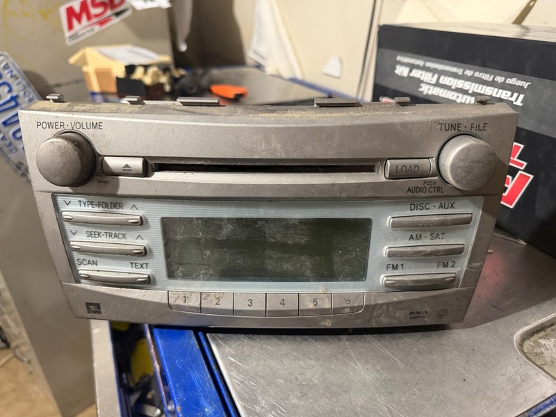 07-09 TOYOTA CAMRY OEM RADIO STEREO CD PLAYER RECEIVER 86120-06190