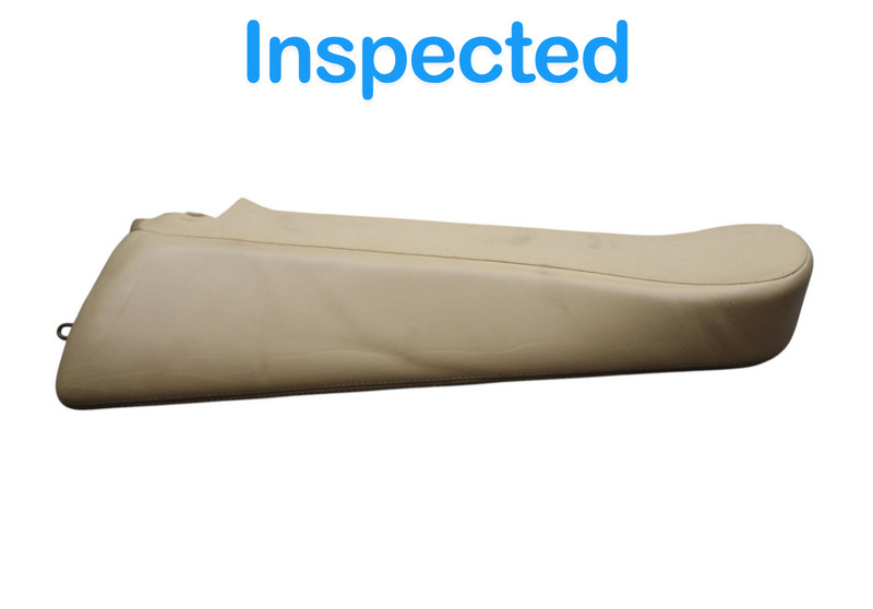 07-09 Mercedes W211 E350 E500 E63 Rear Left Side Seat Bolster Cushion Cover OEM