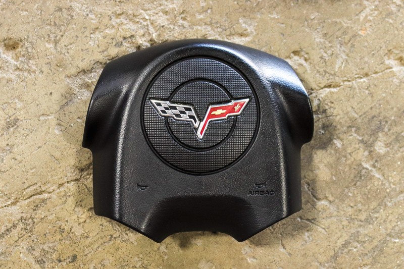 2005 (Only) Chevrolet Corvette C6 Steering Wheel Cover *USED*