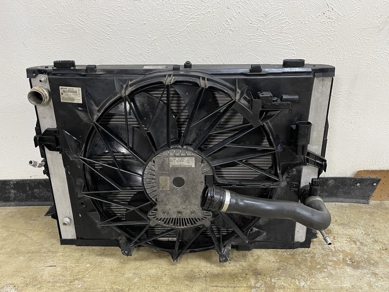 04-07 BMW 545 645 Front Radiator Condenser Cooling Fan Complete Assembly OEM ✅