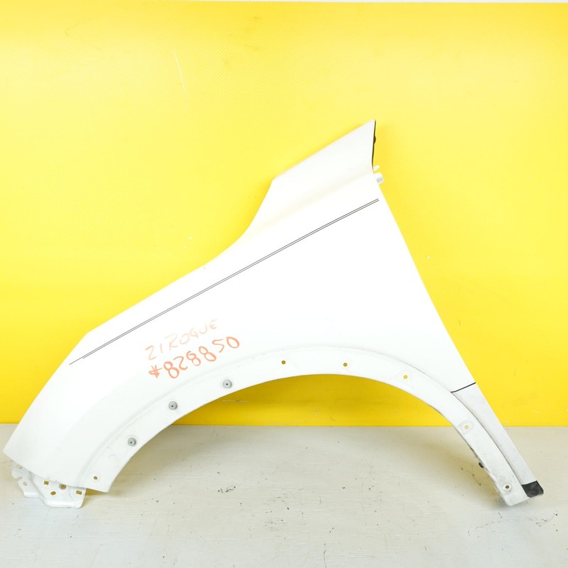2021-2025 NISSAN ROGUE FRONT FENDER LEFT DRIVER SIDE OEM WHITE 63101-6RR0A