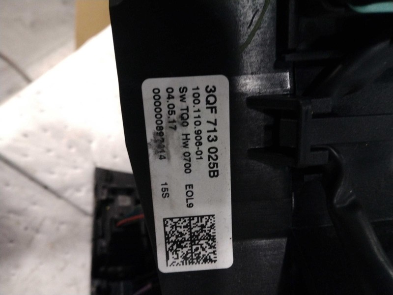 2018 Volkswagen Atlas Automatic Transmission Shift Lever Assembly 3.6L 4WD