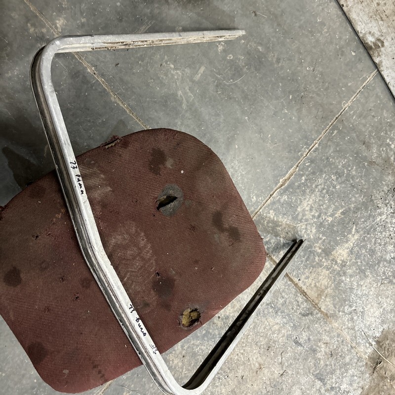 1973 Arctic CatPuma Vintage Snowmobile Front Bumper # 3