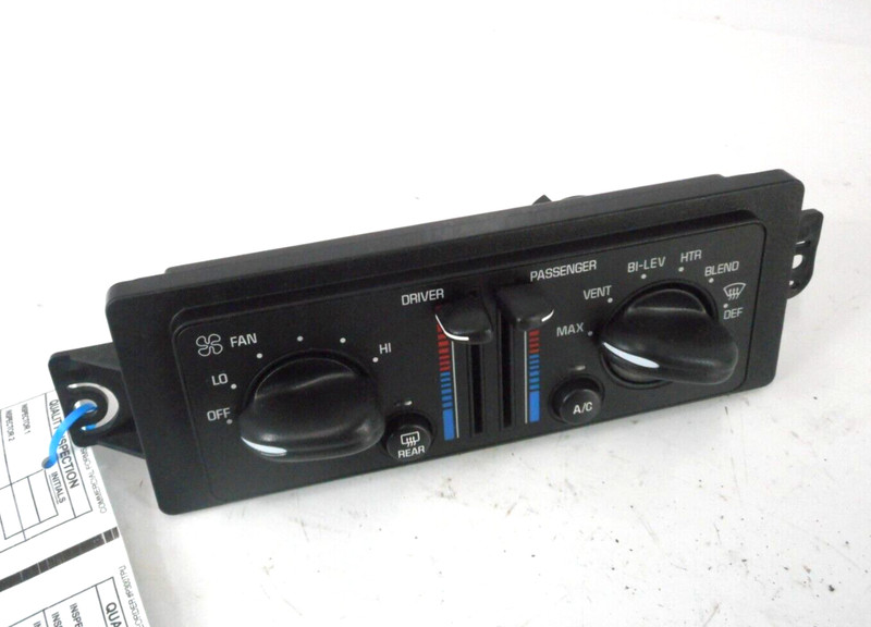 Buick Century Manual Climate Temperature Control Option CJ3 OEM 2000-2005