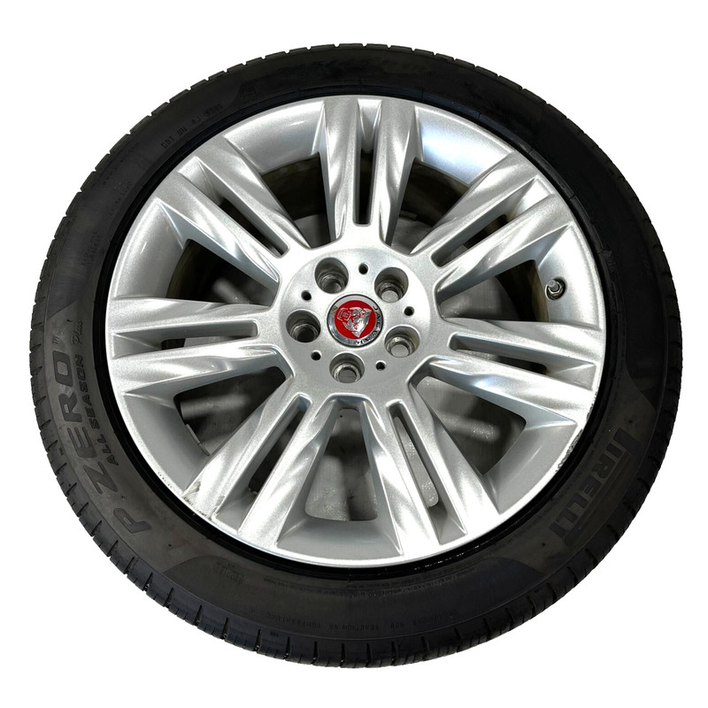 📌 2016-2024 JAGUAR X260 XF R18 18" WHEEL RIM SILVER T2H4952 OEM