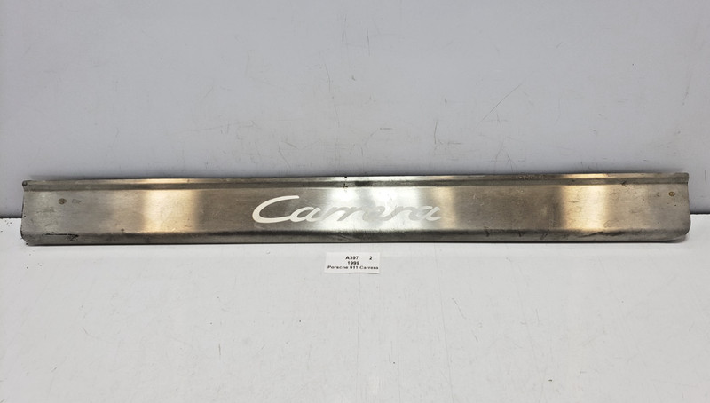 ✅99-04 OEM Porsche Carrera 911 996 Right Passenger Steel Stainless Door Sill 36k