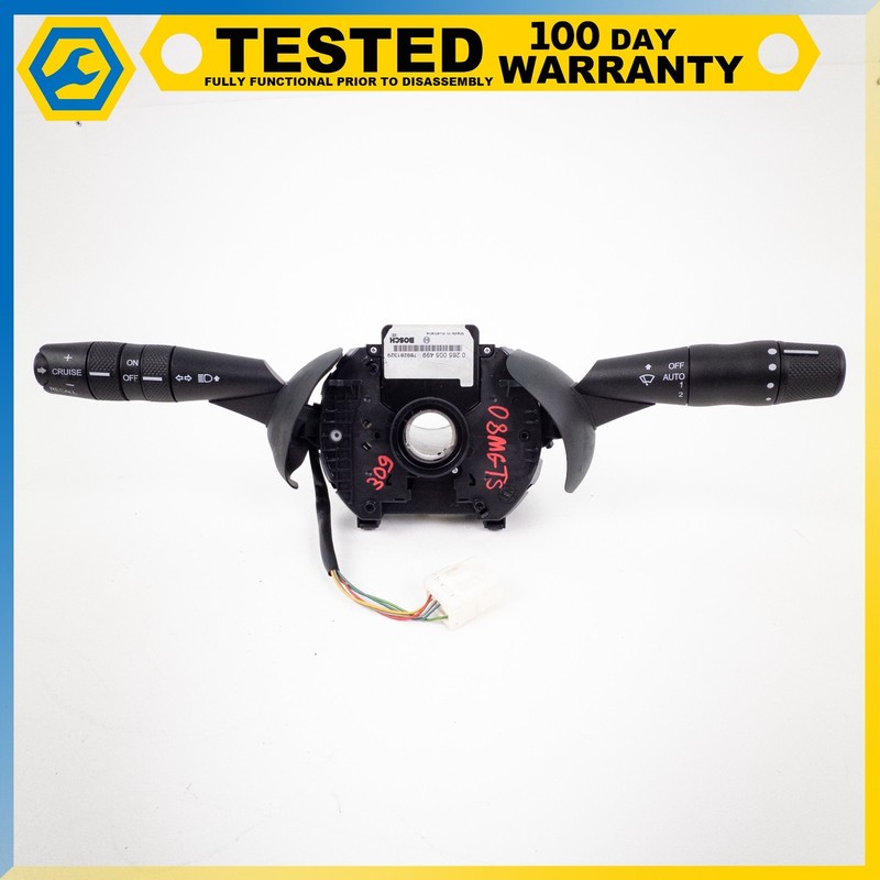 03-19 MASERATI GRANTURISMO QUATTROPORTE STEERING COLUMN STALK SWITCH ASSEMBLY OE