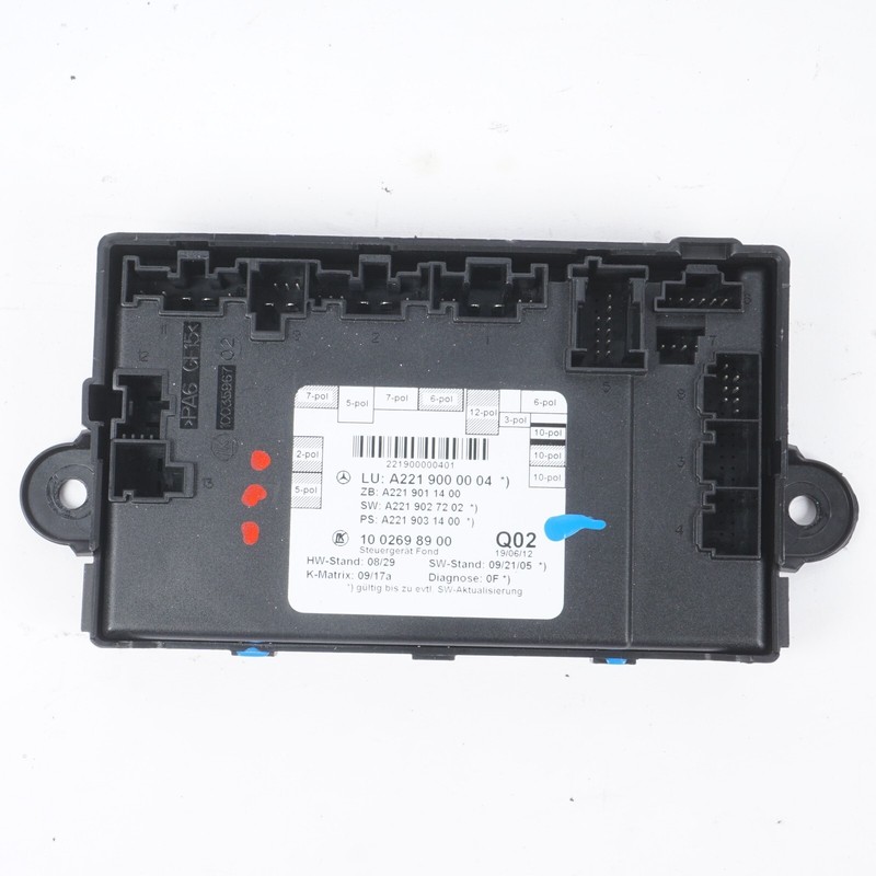 07-13 Mercedes W221 S550 S63 AMG Rear Right or Left Side Door Control Module OEM