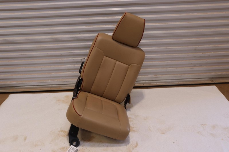 2011-2016 FORD F350 SD REAR RGHT SIDE SEAT COMPLETE TAN LEATHER OEM