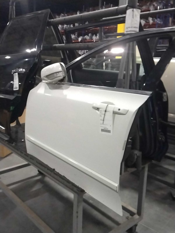 2012 Acura TL Front Left Door White 4DR SED Used OEM 376842 156K Miles