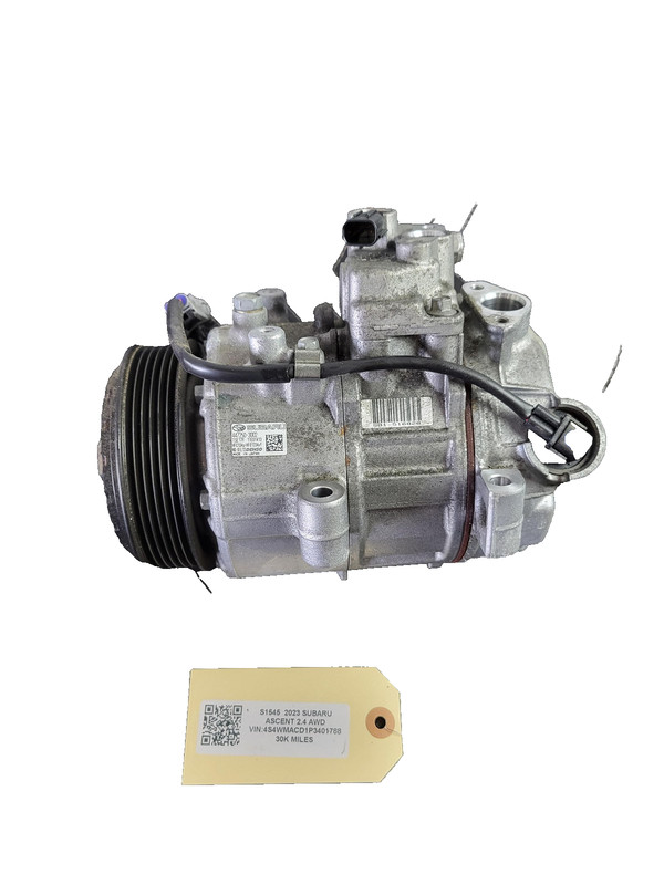 Used Oem Subaru A/C Air Conditioning Compressor for 2019-2025 Ascent 2.4L AWD