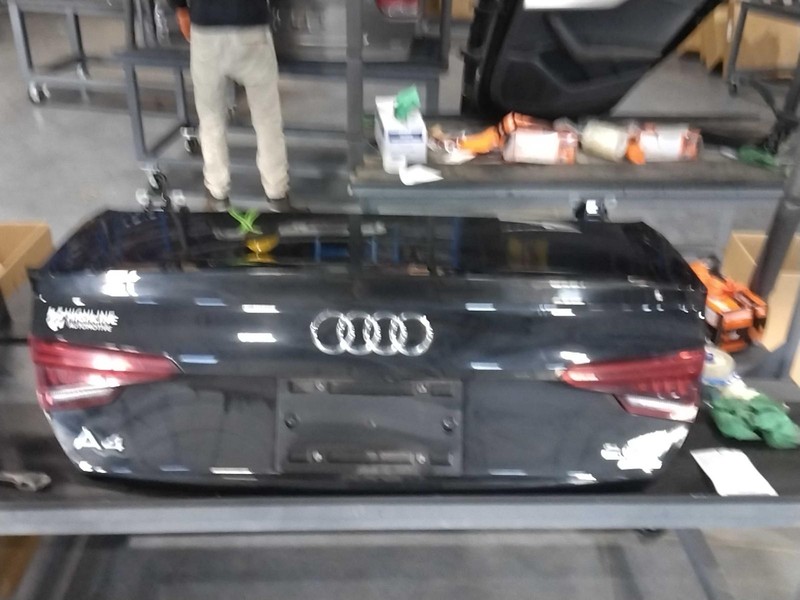 2018 AUDI A4 Deck Lid Trunk Lid OEM Used 65000 Miles 4DR SEDAN