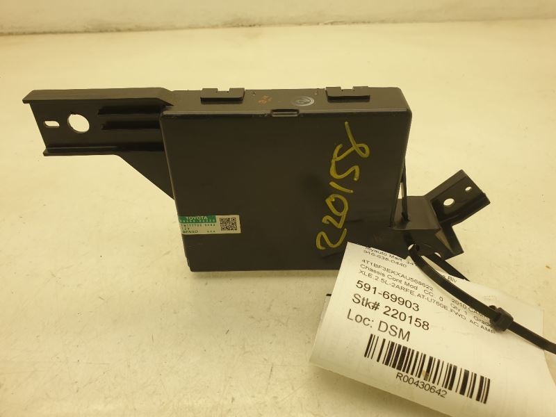10-11 TOYOTA CAMRY XLE 2.5L FWD AT AC BLOWER MOTOR CONTROL MODULE ECM