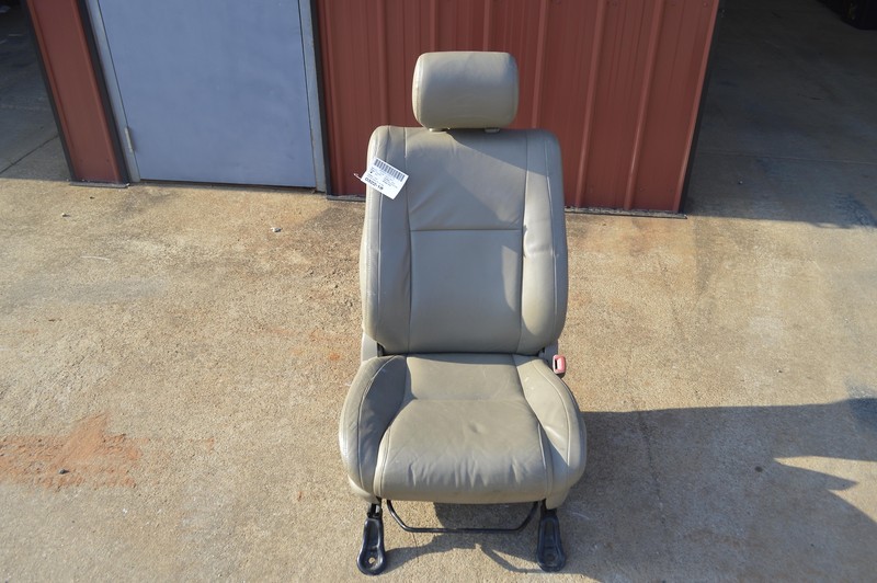 2007-2008 TOYOTA TUNDRA FRONT RIGHT PASSENGER SIDE SEAT LEATHER TAN OEM
