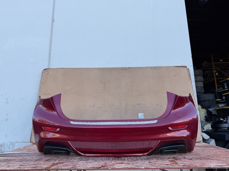 INFINITI QX30 17-19 OEM REAR BUMPER COVER W/ SENSORS AND HARNESS SPORT (RED)