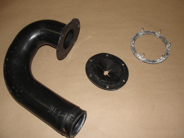 09 YAMAHA VX 110 EXHAUST OUTLET HOSE PIPE VX110