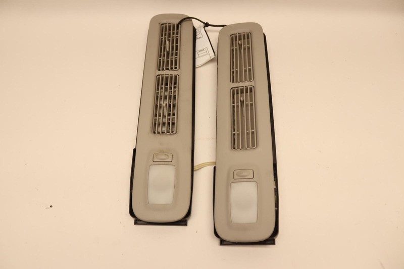 2011-2013 INFINITI QX56 QX80 FRONT ROOF VENTS W/ LIGHT LAMPS PAIR OEM