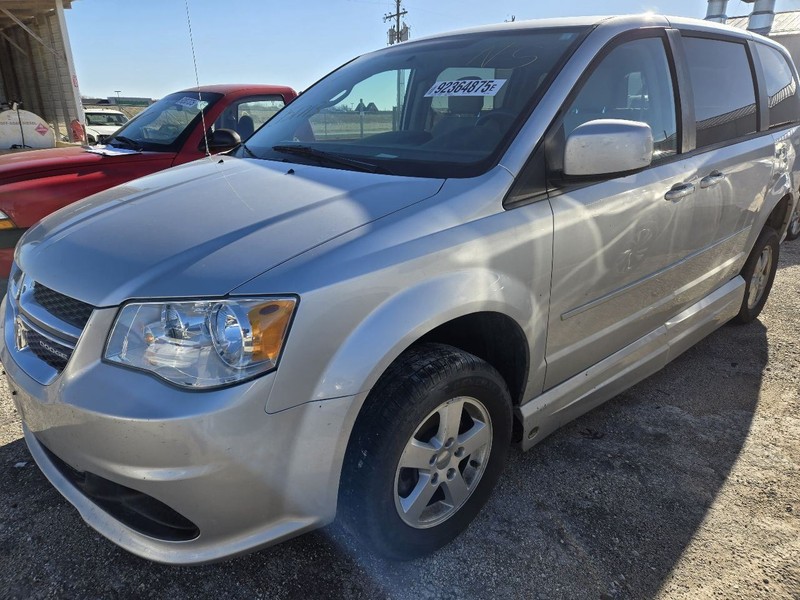 2011 Dodge Caravan Driver Roof Curtain Air Bag Rear