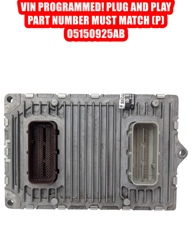 2015 Jeep Cherokee 3.2L ECU/ECM P05150925AB VIN PROGRAMMED