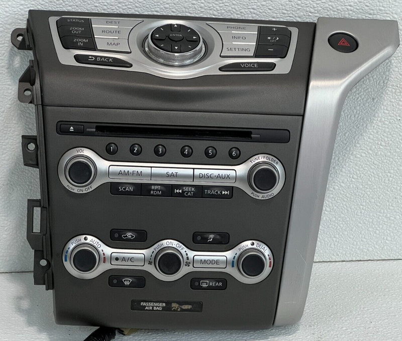2011-2014 Nissan Murano Am Fm Cd Player Radio Receiver W9O6G