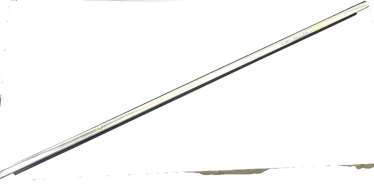 GMC Acadia rocker moulding 17 23 left chrome moulding has a small dent 84160415