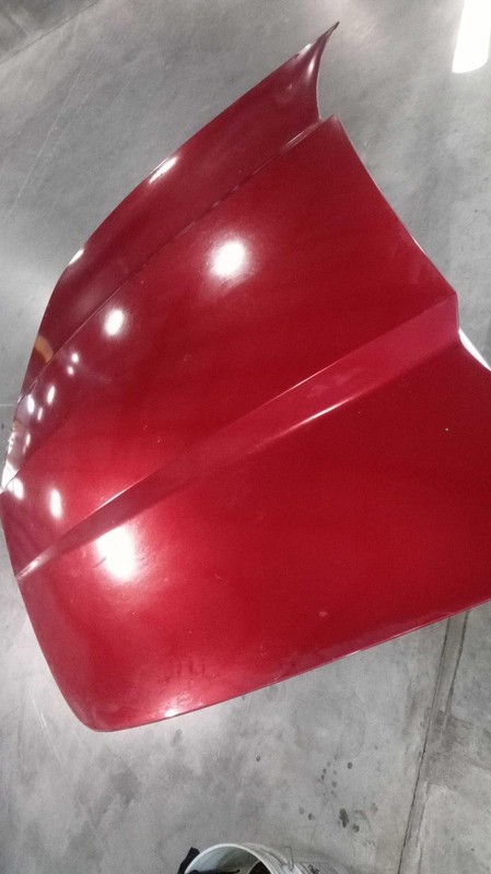 2010 Chevrolet Camaro Hood Panel Red OEM Small Dent NJ25-24108-615087