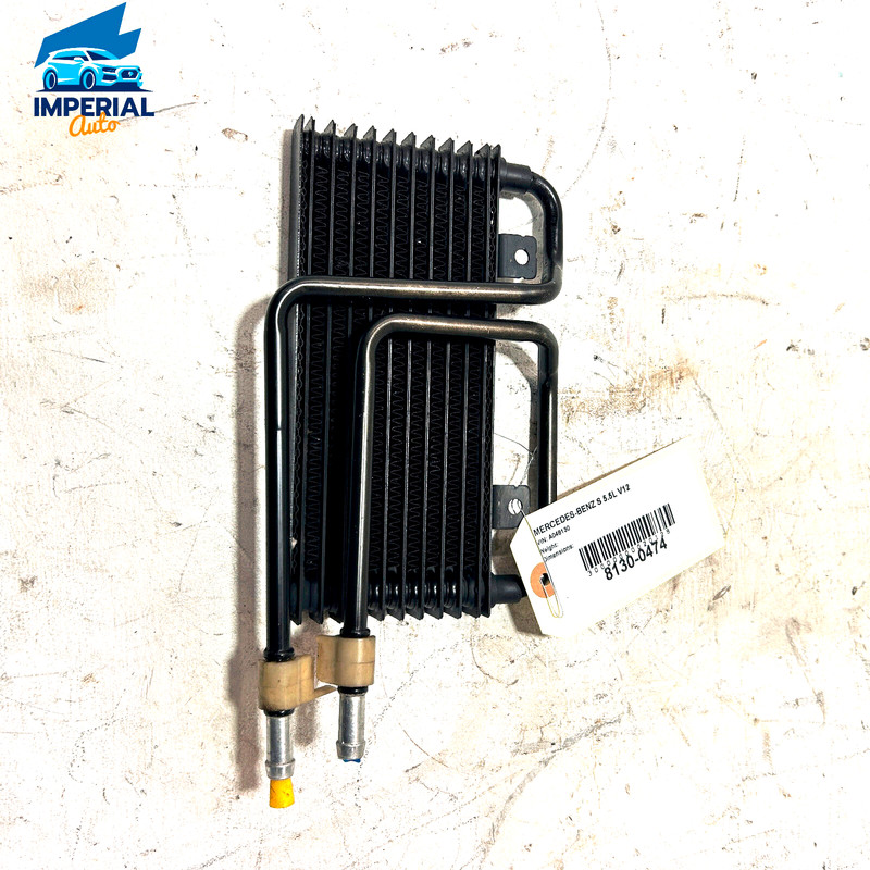DENT! 2007-13 MERCEDES S CL 550 600 63AMG POWER STEERING OIL COOLER RADIATOR OEM