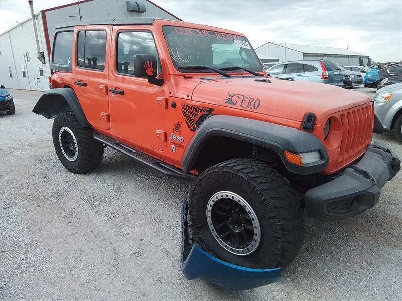 Passenger Fender 1 Piece Design Fender Flare Fits 18-23 WRANGLER 3351106