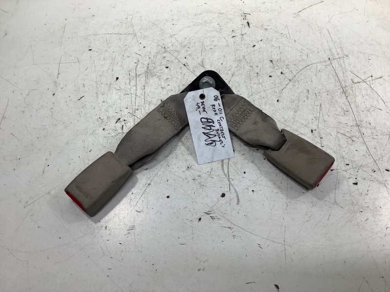 06-011 Honda Civic Rear Seat Belt Buckles Beige OEM